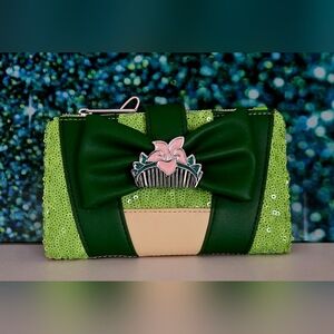 Loungefly Disney Princess Mulan Sequin Bifold Wallet - New With Tags